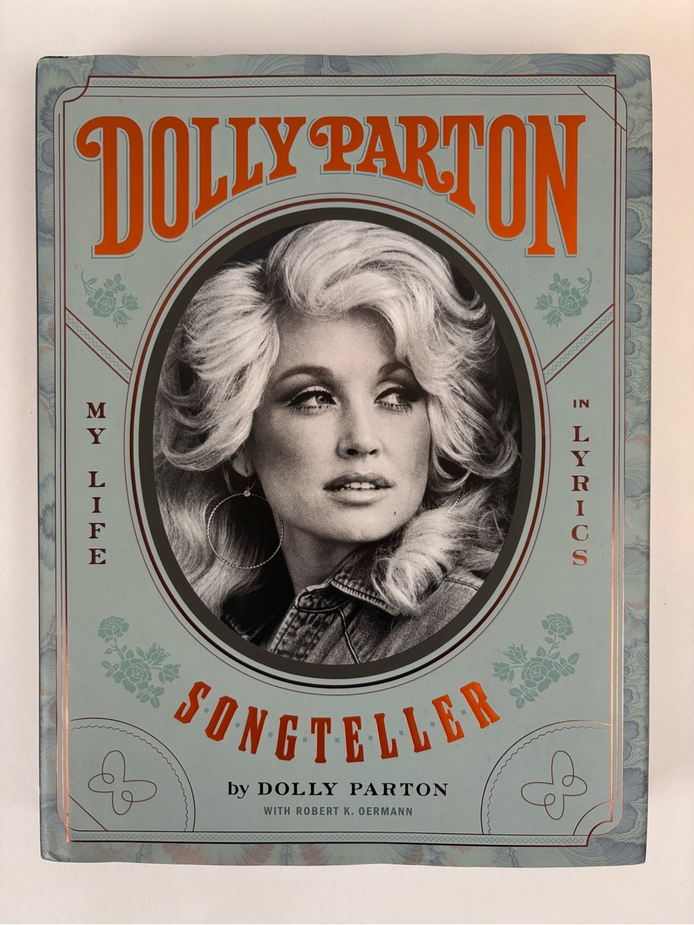 Dolly Parton song teller hardcover